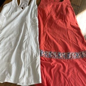 Lululemon White Tennis dress with bonus dress 🎾 🔥